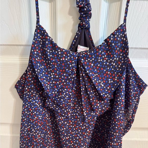 Women's Polka Dot Sleeveless Top - Picture 1 of 3